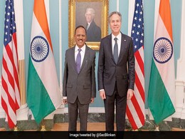 Ajit Doval, Antony Blinken Discuss India-US Strategic Ties Ajit Doval, Antony Blinken Discuss India-US Strategic Ties