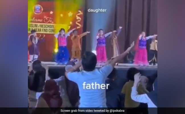 Watch: Man Enacts Dance Steps For Daughter Performing At School Function, Internet Is All Hearts