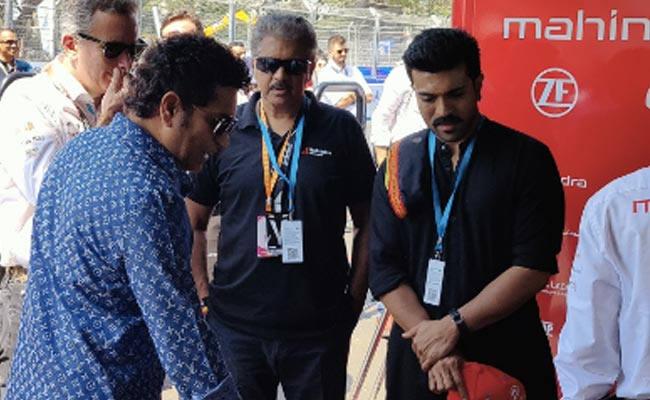 Ram Charan On Watching Formula E Race With Sachin Tendulkar: "Was Quite Thrilled"