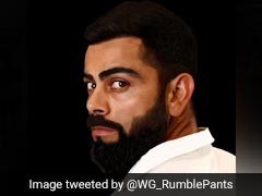 Masterpiece" :Fan Makes Virat Kohli's Portrait, Internet Amazed