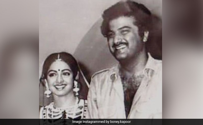 Boney Kapoor Shares His "First Picture" With Sridevi. Also, How They Fell In Love