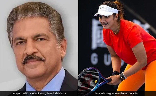 "Hunger To Succeed Undiminished": Anand Mahindra Spotlights Sania Mirza's Career In Monday Motivation Post