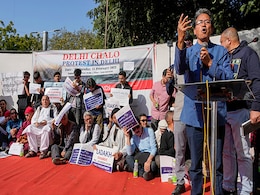 "Identity, Resources At Stake": Ladakh Groups Protest In Delhi To Demand Statehood "Identity, Resources At Stake": Ladakh Groups Protest In Delhi To Demand Statehood
