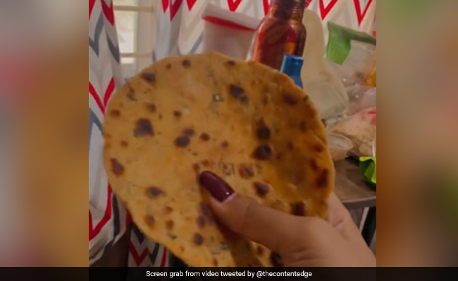 Video Claiming To Show Unbreakable Paratha Served In Hostel Goes Viral