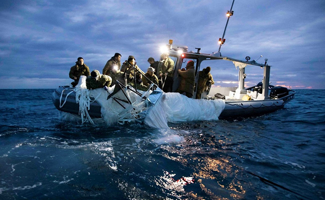 US Ends Search For Debris Of Suspected Chinese Spy Balloon