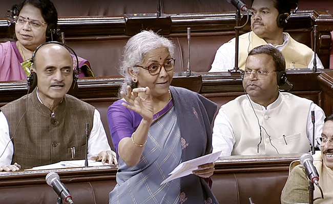 "Rinse Your Mouth With Dettol": N Sitharaman Jabs Congress Over Corruption