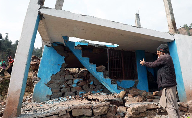 Land "Sinking" In Jammu And Kashmir's Ramban, 16 Houses Hit