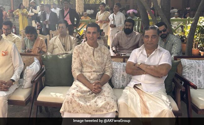 Kamal Haasan, Mohanlal, Akshay Kumar, Aamir Khan And Other Stars At A Jaipur Wedding