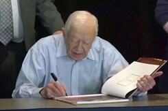 Jimmy Carter, Oldest Living Ex US President At 98, In Hospice Care Jimmy Carter, Oldest Living Ex US President At 98, In Hospice Care