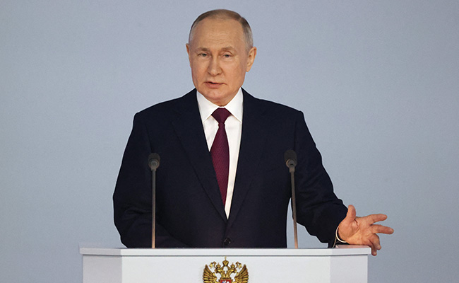Putin Says "Paedophilia Advertised As The Norm" In West