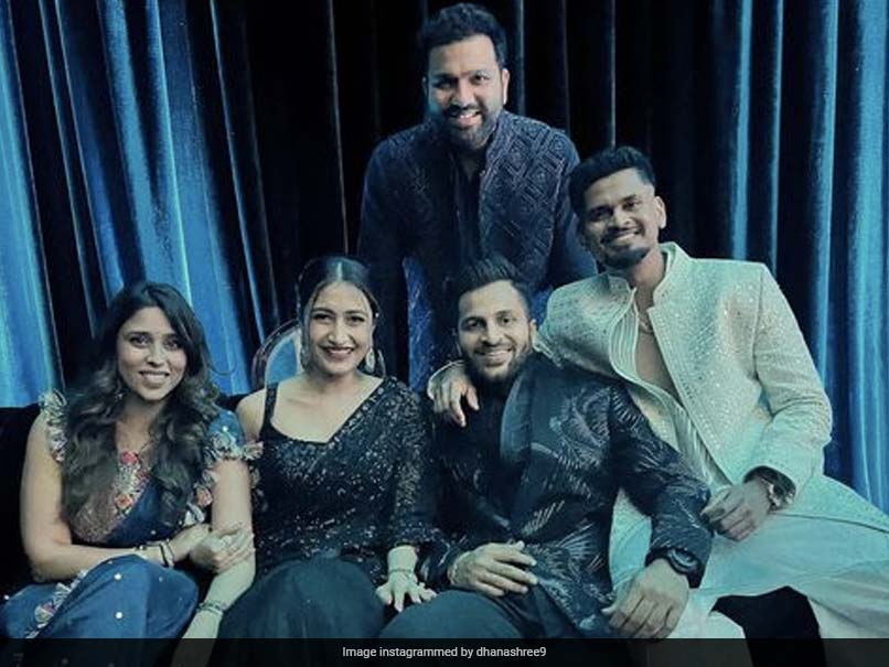 Rohit Sharma, Ritika Sajdeh, Dhanashree Verma's Photos With Shardul Thakur Ahead Of Star's Wedding Go Viral
