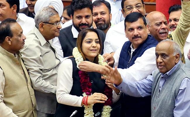 "Goons Have Lost": AAP's Dig At BJP As Shelly Oberoi Elected Delhi Mayor