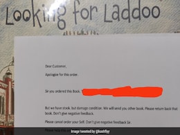 Man Receives Wrong Book From Amazon Along With A Sorry Note From Seller Man Receives Wrong Book From Amazon Along With A Sorry Note From Seller
