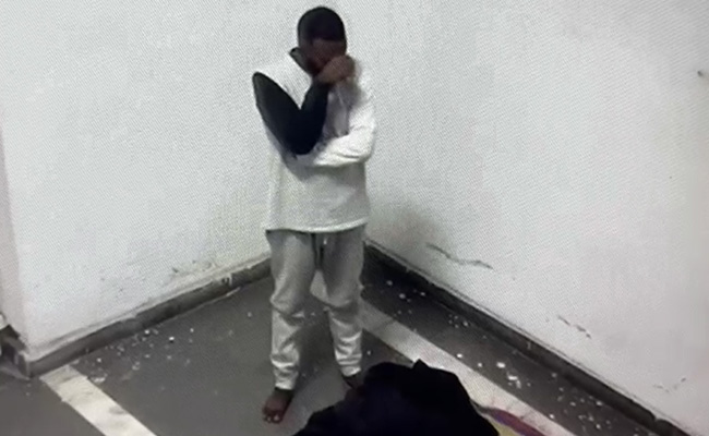 On CCTV, Conman Breaks Down During Raid In Cell; Gucci Sandals Found