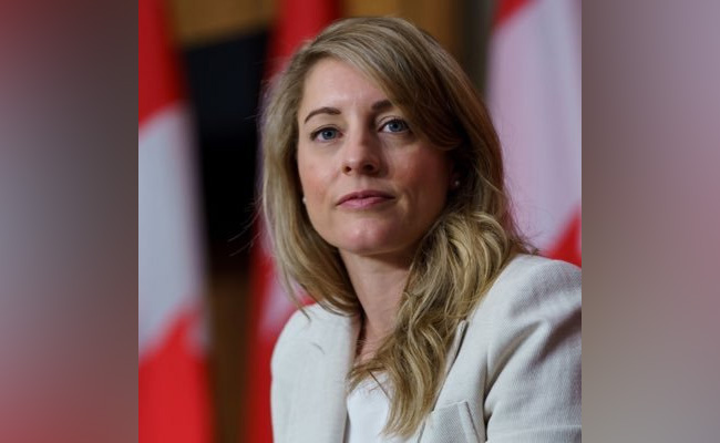 Canadian Foreign Minister To Begin 2-Day Visit To India On Monday