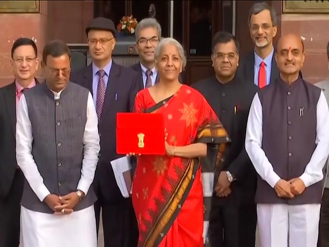 Watch: Finance Minister, Her Team And The Budget Tablet