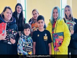 10-Year-Old British-Indian's Journey To Give Books To Ukraine's Children 10-Year-Old British-Indian's Journey To Give Books To Ukraine's Children