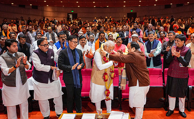 At BJP Meet, PM Modi's 'Mantra' To Win 2024 Lok Sabha Elections