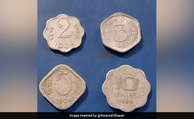 Bureaucrat Shares Pic Of Old Indian Coins, Internet Says "Gone Are The Beautiful Era Of 90s"