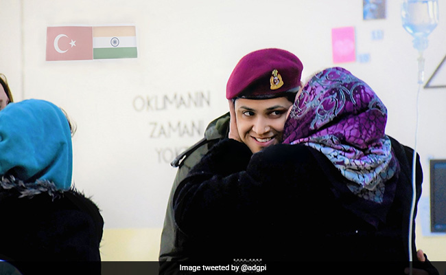 Turkey-Syria Earthquake: Turkish Woman Thanks Indian Army Personnel In A Special Way For Helping Them