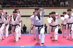 Martial Arts Demo Mesmerizes Delhi Audience at Sai Taekwondo C'ship Martial Arts Demo Mesmerizes Delhi Audience at Sai Taekwondo C'ship
