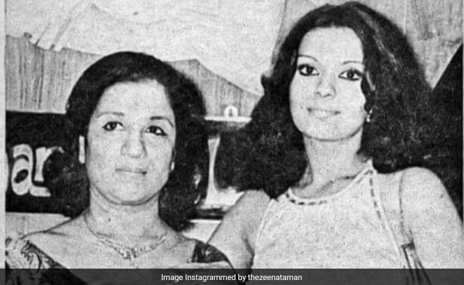 The Reason Zeenat Aman Has "Lived An Extraordinary Life" - See Pic With Mom Vardhini