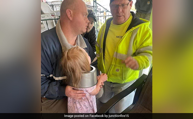 Toddler's Head Gets Stuck In Cake Pan In US, Emergency Workers Respond