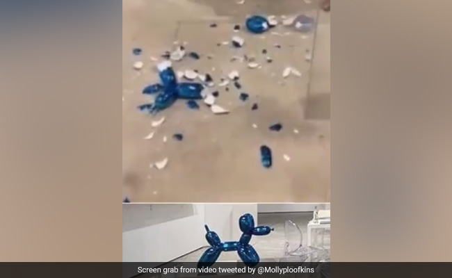 Watch: Visitor Accidentally Shatters  $42,000 Sculpture In US