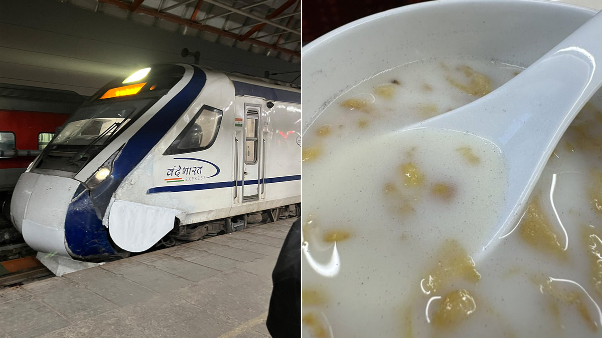 Viral Tweet में यूजर ने की Vande Bharat Express के खाने की शिकायत,  रेलवे का आया ऐसा जवाब, हो जाएंगे हैरान...