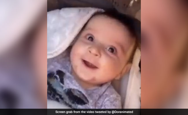 Watch: "Satisfied After Lunch" - Baby Rescued 128 Hours After Turkey Quake