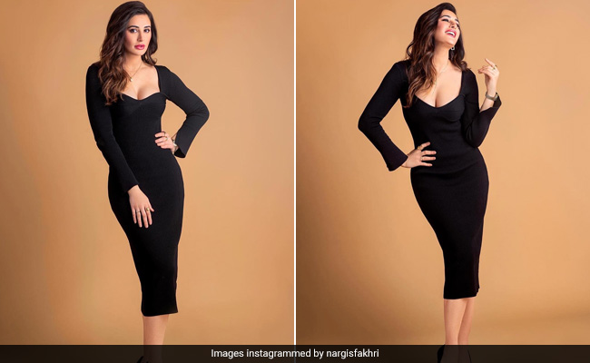 8 Hours Sleep And A Black Dress Is Nargis Fakhri's Secret To Looking Flawless
