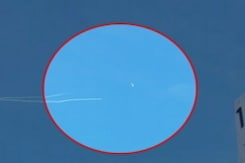 Video Shows Moment Chinese Balloon Was Downed With A US Missile Video Shows Moment Chinese Balloon Was Downed With A US Missile