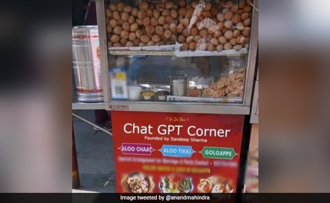 ChatGPT  गोलगप्पे सेंटर खुलने पर आनंद महिद्रा ने ली चुटकी, कहा- देसीपन के बारे में हमें पता है