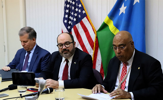 US Reopens Solomon Islands Embassy, Vying With China For Influence