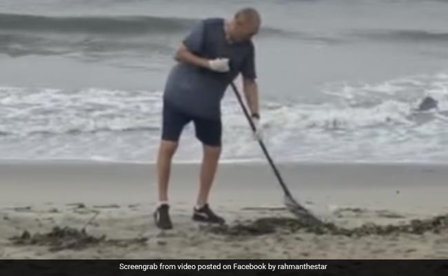 Malayalam Actor Rahman Shares Video Of Tourist Cleaning Kerala Beach