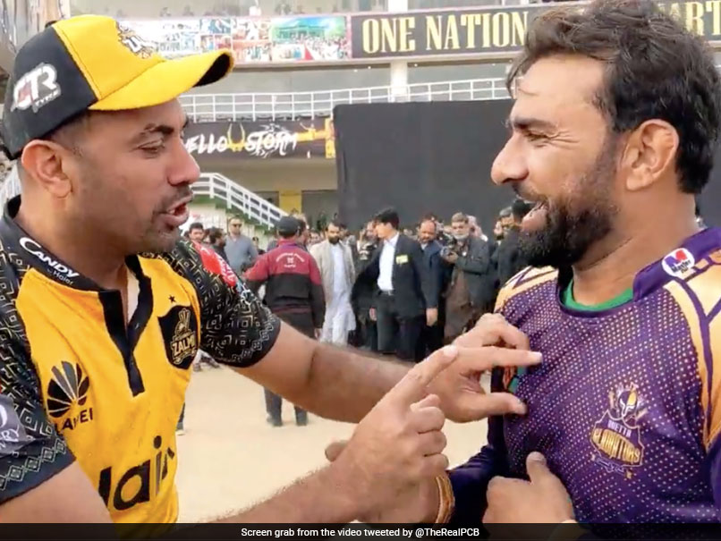 Watch: What Happened After Iftikhar Ahmed Hit Wahab Riaz For 6 Consecutive Sixes