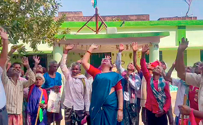 Drone Delivered Pension To Person With Disability In Remote Odisha Village