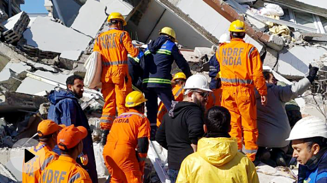 तुर्की-सीरिया में भारतीय सेना और NDRF ने संभाला मोर्चा, हॉस्पिटल में घायलों का इलाज शुरू