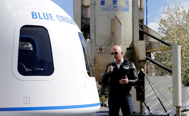 Jeff Bezos' Blue Origin Gets Its First NASA Contract For Mars Mission