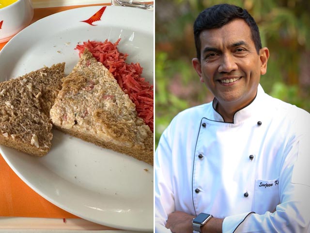 Chef Sanjeev Kapoor Slams Air India Over In-Flight Meal