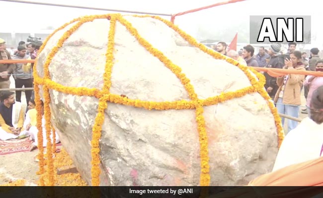 Stones From Nepal Reach Ayodhya, Likely To Be Used For Ram's Idol