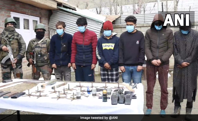 6 Jaish-e-Mohammed Terror Associates Arrested In Kashmir: Cops