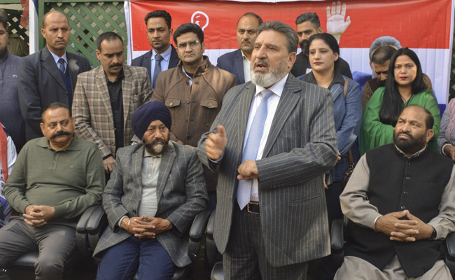 "Won't Allow Non-Locals To Settle In Jammu And Kashmir": Apni Party Leader