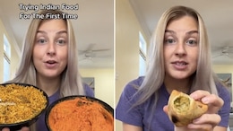 Viral Video: Foreign Influencer Tried Butter Chicken, Biryani And Samosa. Twitter Disapproves