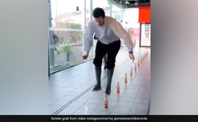 Watch: UK Man Sets Record For Extinguishing Maximum Candles In A Minute