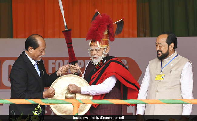 At Rally With PM, Nagaland Chief Minister's Call For "Meaningful" Peace Talks