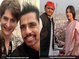 Valentine's Day 2023: अखिलेश यादव से लेकर प्रियंका गांधी तक, फ़िल्मी कहानी से कम नहीं हैं इन नेताओं की लव स्टोरी Valentine's Day 2023: अखिलेश यादव से लेकर प्रियंका गांधी तक, फ़िल्मी कहानी से कम नहीं हैं इन नेताओं की लव स्टोरी