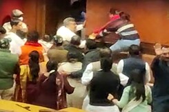 The AAP vs BJP Brawl That Brought The House To Its Knees The AAP vs BJP Brawl That Brought The House To Its Knees