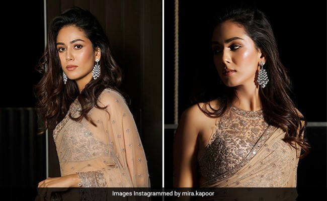 "Another Day, Another <i>Saree</i>" And Another Excuse For Mira Rajput To Go Glam