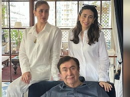 Karisma And Kareena Kapoor Celebrated Randhir Kapoor's B'Day With Delicious Cake Karisma And Kareena Kapoor Celebrated Randhir Kapoor's B'Day With Delicious Cake